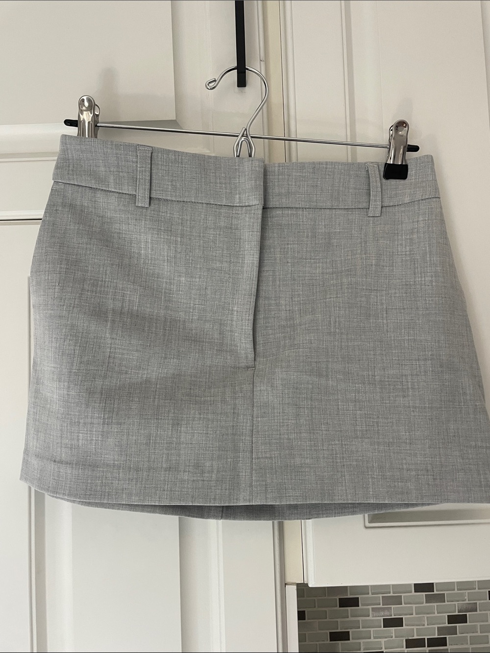 Maison d’ Amelie Heather Gray Mini dress Skirt